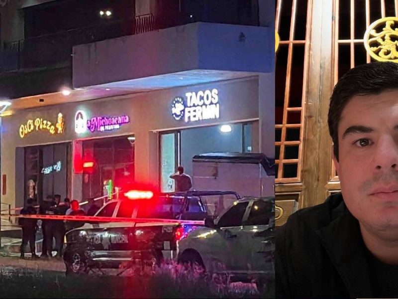 Asesinan a primo de Alfredo Olivas en ataque armado dentro de taquería en Zapopan