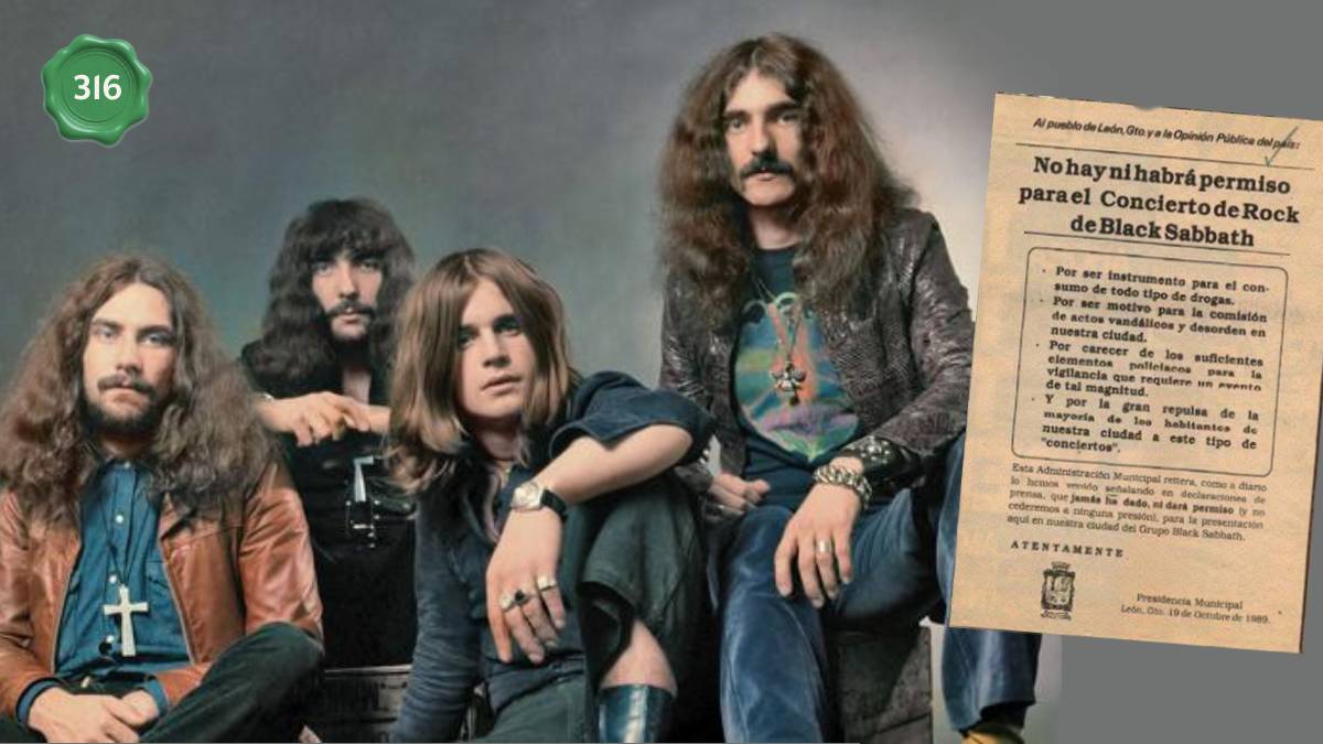 Por “satánico”: así prohibieron el concierto de Black Sabbath en León
