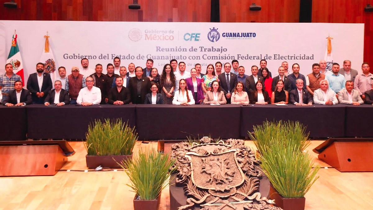 CFE municipios Guanajuato