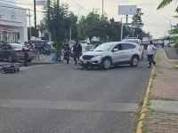 Choque múltiple en Salamanca deja tres heridos en el bulevar Morelos