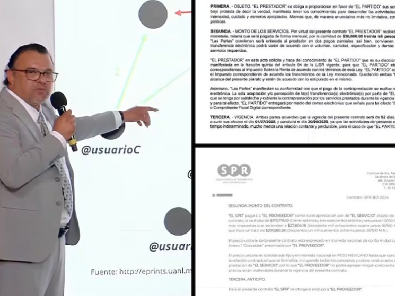Es militante y contratista de Morena el especialista de “Derecho de Réplica”