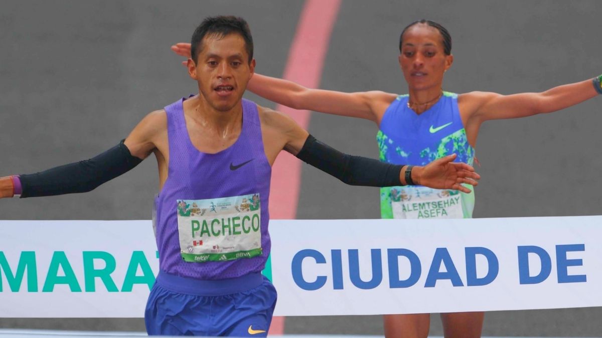 Christian Pacheco y Alemtsehay Asefa Kasegn ganaron el Maratón de la CDMX 2026. Reforma.