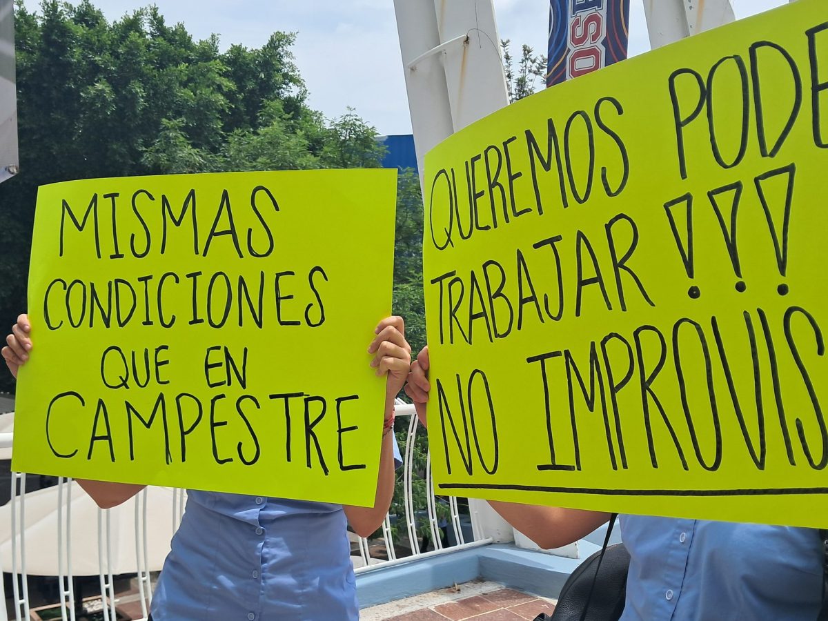 Protestan en La Salle Bajío: Reclaman fallas y sede obsoleta en Odontología