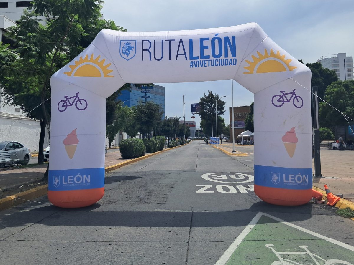Ruta León festeja 4 años con más de 4 mil asistentes; piden replantear su vía