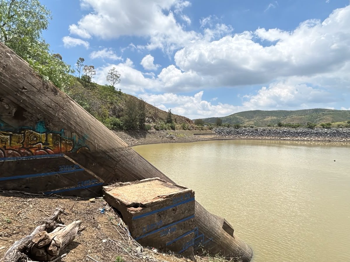 Termina primera reparación de la fuga en Presa de la Soledad, Guanajuato