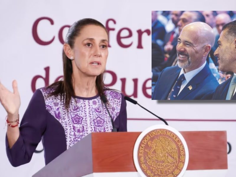 Reclama Sheinbaum que DEA elogie a Harfuch, mientras acusa a su gobierno de narco