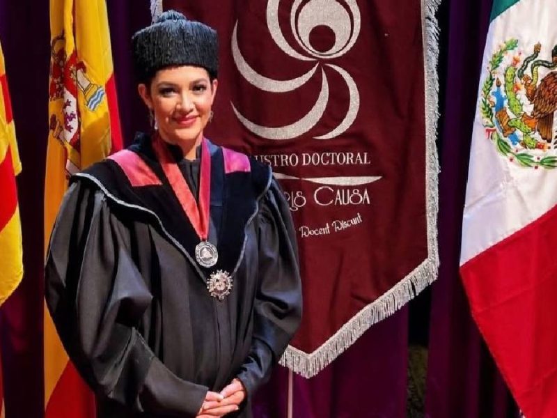 Georgina Palacios busca reconocer historias que inspiran con el Claustro Doctoral Honoris Causa