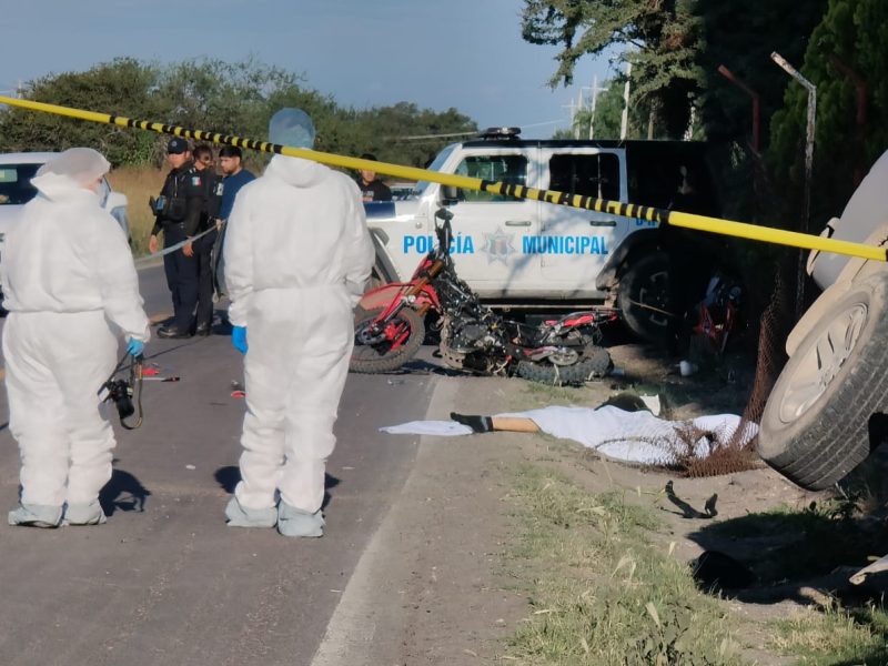 Accidente en Los Ramírez: Muere motociclista y tres personas quedan heridas en León