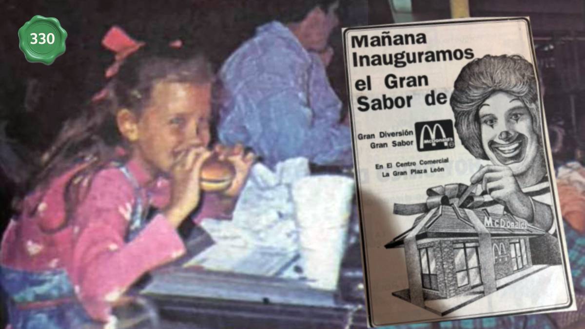 Así llegó el primer McDonald’s a León en 1991