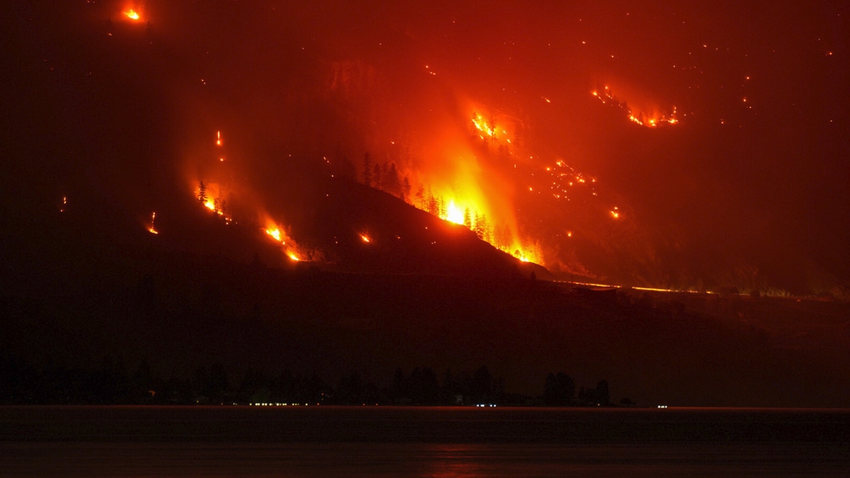 Incendios en EU