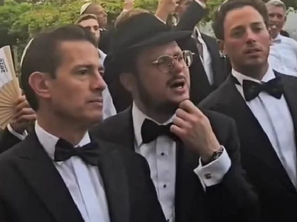 Reaparece Enrique Peña Nieto en Italia junto a empresario ligado a Pegasus