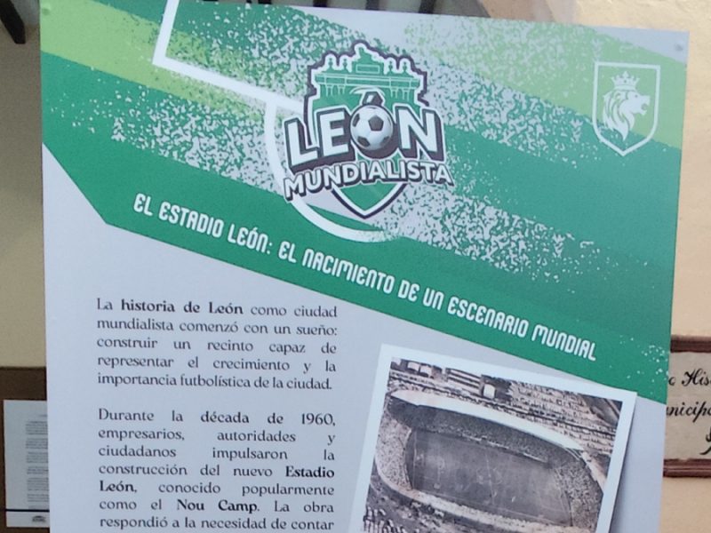 Archivo Histórico sigue con exposición ‘León Mundialista’, recordando campeonatos de 1970 y 1986 en México