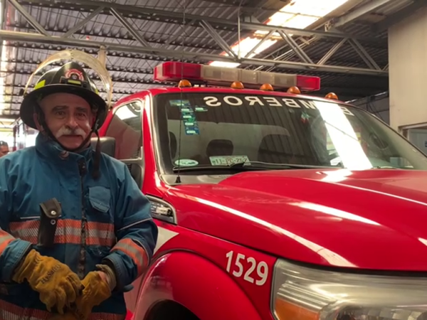 Conoce a Leopoldo Mejía, el bombero de Celaya con casi 50 años de servicio