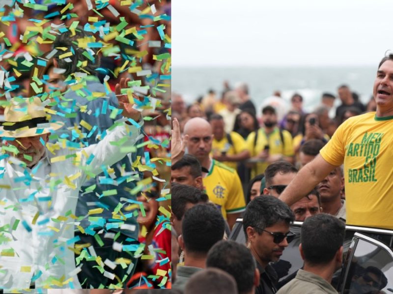 Lula y Flávio Bolsonaro comienzan campañas por la presidencia de Brasil