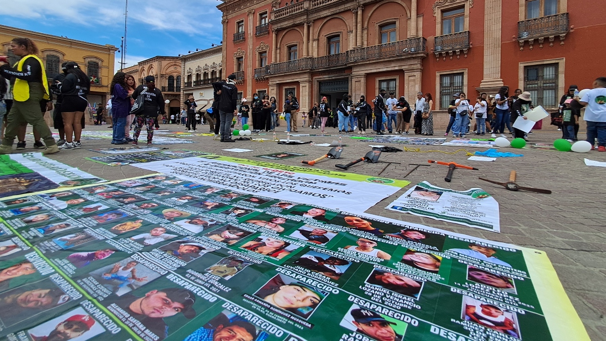 Marcha desaparición forzada León