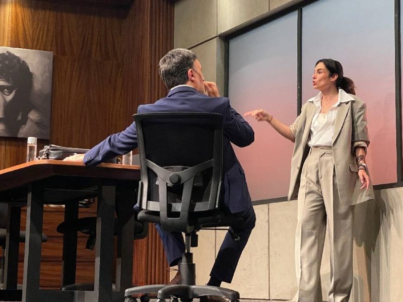 “El Método Grönholm” convierte al Teatro del IMSS en una guerra por el poder