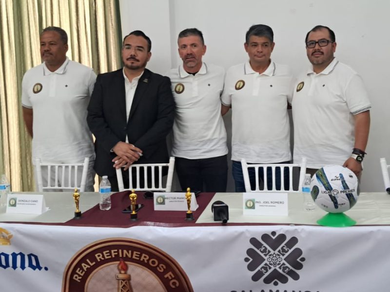 Real Refineros FC alista debut con 50% de talento local, una propuesta agresiva y entrada libre 