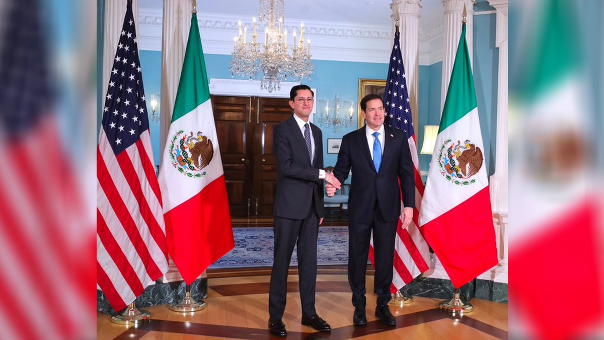 Roberto Velasco y Marco Rubio