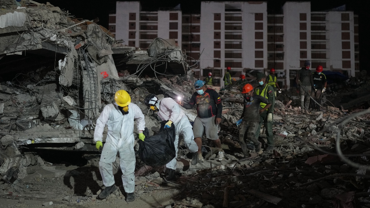 Terremotos muertos Venezuela