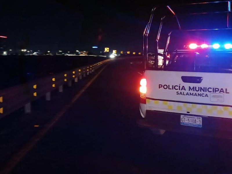 Muere peatón atropellado en libramiento Irapuato-Valle en Salamanca; huye el chofer