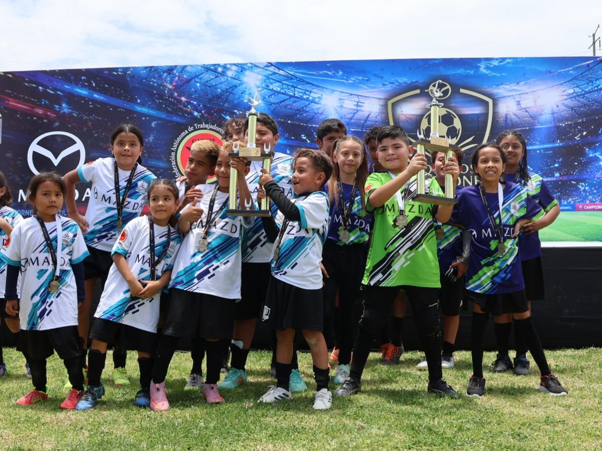 Mazda celebra el torneo “Pequeños Campeones” para fomentar el bienestar de la niñez guanajuatense