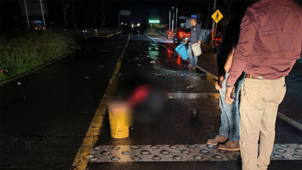 Abasolo accidente motociclista