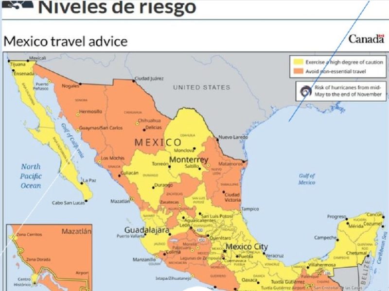 Alerta de seguridad de EU a la que se suma Canadá activa patrullajes en Mexicali