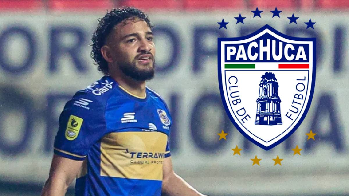 Andrés Arroyo llega a Pachuca para potenciar el ataque de los Tuzos en el Apertura 2026 - Foto: Everton.