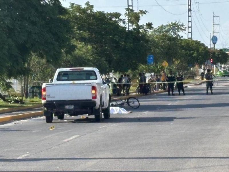 Tragedia en Purísima: Camioneta del Municipio atropella y mata a mujer ciclista