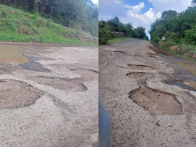 ¿Y Moroleón para cuándo? Alcalde de Huandacareo pide a Guanajuato bachear tramo peligroso