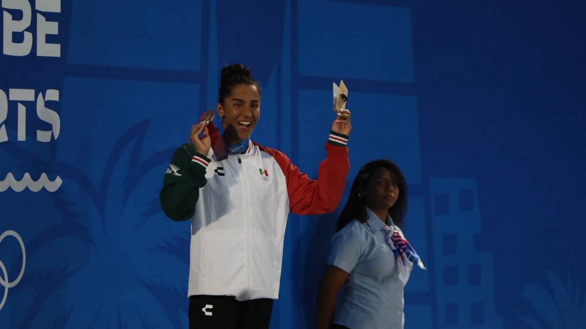 Celia Pulido hace historia en Santo Domingo 2026 con 11 medallas y se convierte en la mexicana más ganadora de la edición - Foto: Code Gto.