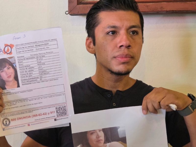 Denuncia hombre desaparición de su esposa; Fiscalía asegura que no está desaparecida