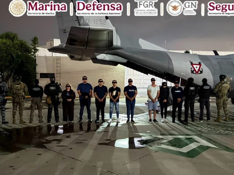 Caen 20 miembros del CJNG en 36 cateos simultáneos en tres estados
