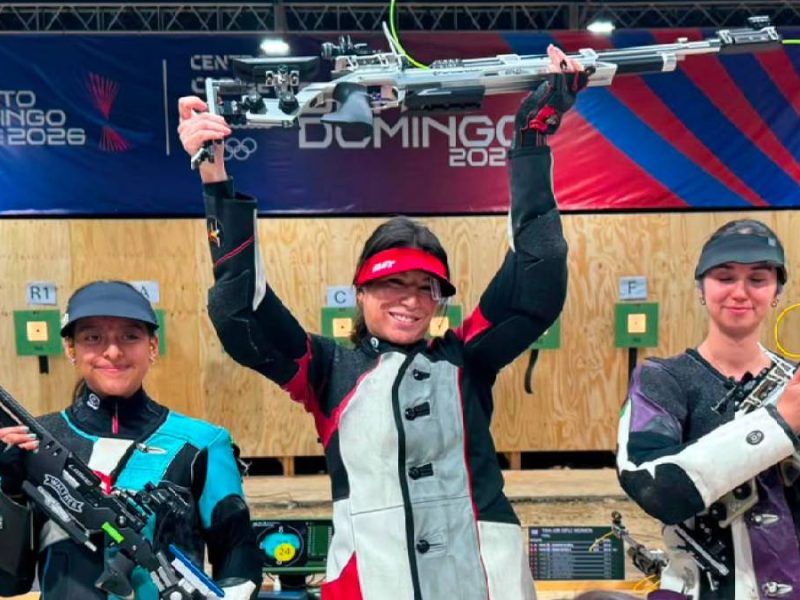 Goretti Zumaya gana dos oros y Geraldine Sánchez la plata en Santo Domingo 2026