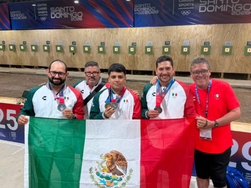 Carlos González conquista plata para México en tiro deportivo de los Juegos Centroamericanos