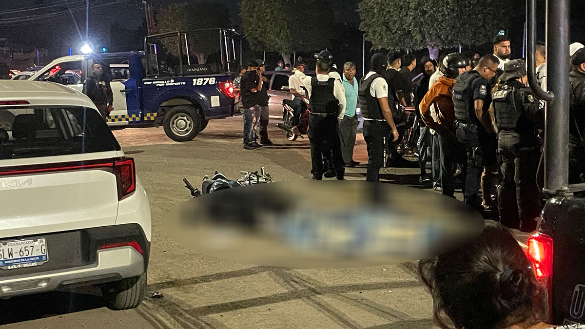accidente Irapuato motocicleta