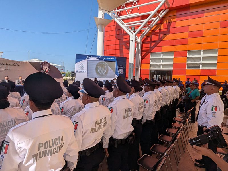‘Entramos por vocación’: Cadete relata reto de graduarse como policía en Irapuato