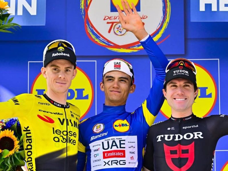 Isaac del Toro conquista la Vuelta a Alemania y confirma su lugar en la élite del ciclismo mundial