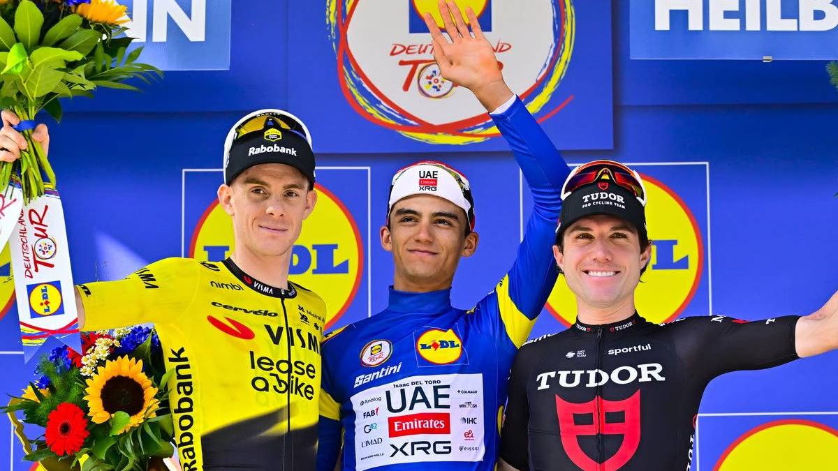 Isaac del Toro conquista la Vuelta a Alemania y confirma su lugar en la élite del ciclismo mundial - Foto: UAE Team Emirates.