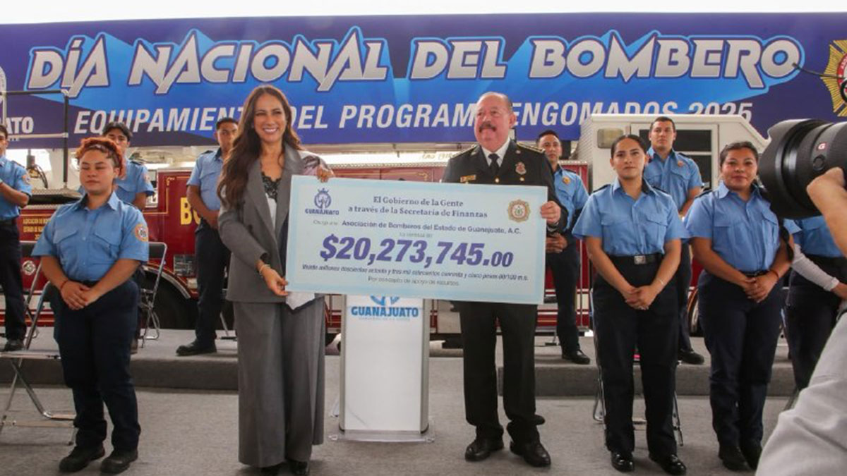 Bomberos Guanajuato apoyo