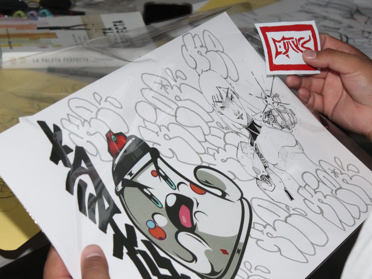 Impulsan el arte urbano, ilustración y grafiti con taller en Puerto Trasgallo