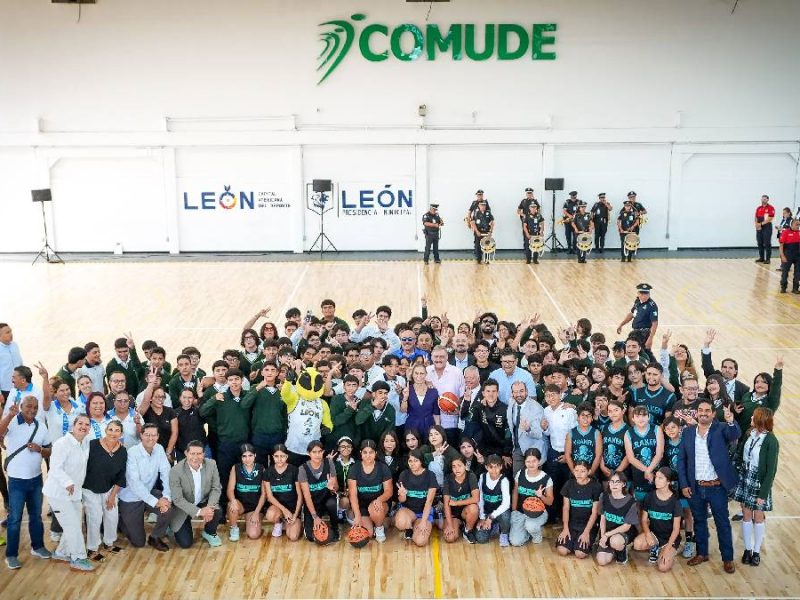 Auditorio Arturo “Mano Santa” Guerrero renace en León con nueva infraestructura deportiva
