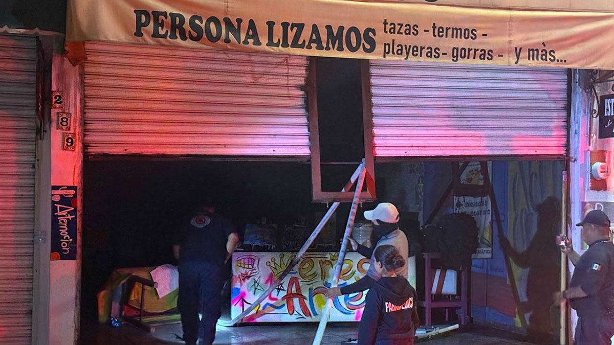 Moroleón incendio taller