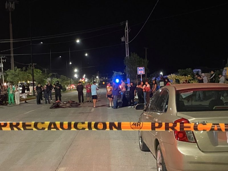 Tolva le pasa por encima a motociclista en la avenida Prolongación Independencia