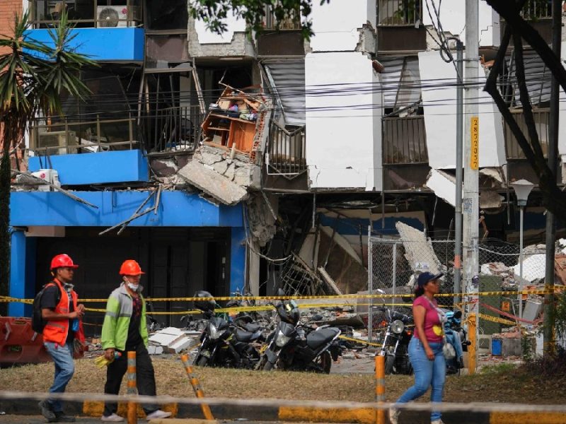 Pareja mexicana está desaparecida en Colombia tras sismo