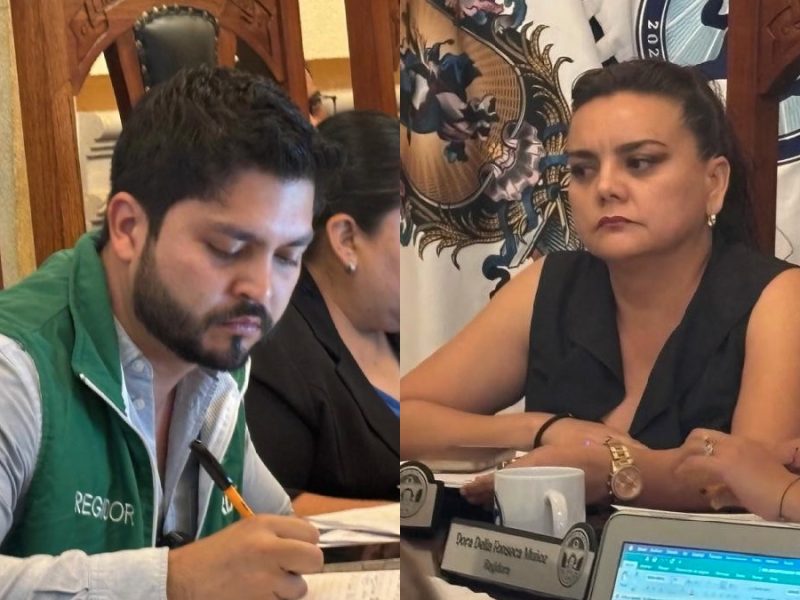 Denuncia regidor que síndica mandó a espiar sus documentos; ella lo acepta