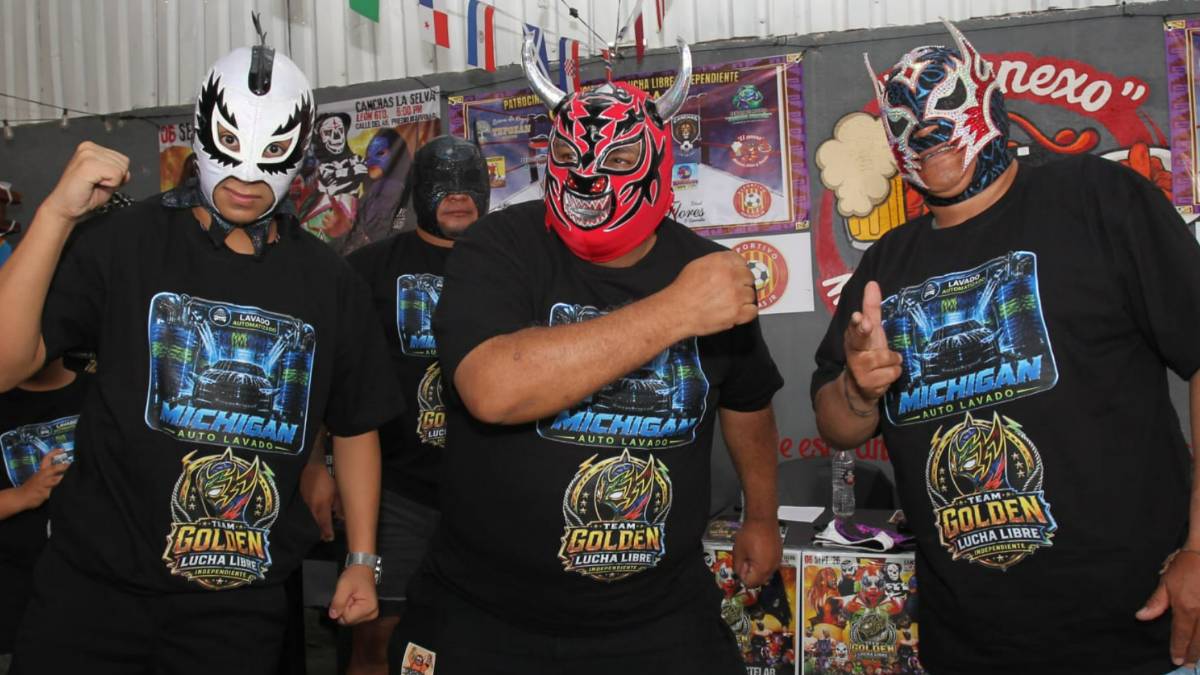 Team Golden Lucha Libre Independiente debuta en León con función que impulsará talento emergente - Foto: Team Golden.