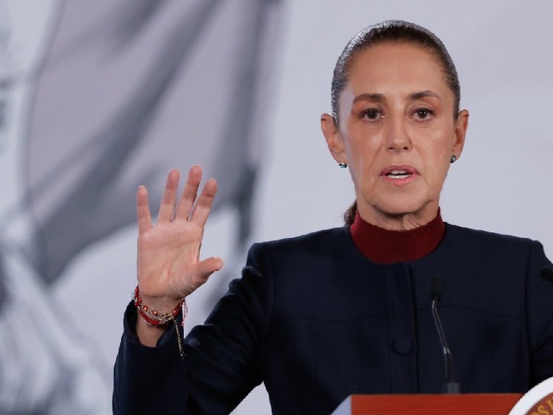 Descarta Presidenta roce con EU tras retiro de visa y carta de “Andy”