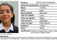 Activan Alerta Amber por Mia Orozco Amézquita, niña de 11 años desaparecida en Irapuato