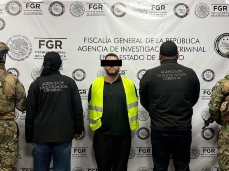 Capturan al “Canguro” en Jalisco, de los principales narcotraficantes para EU